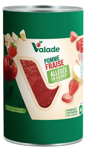 Compote pomme fraise