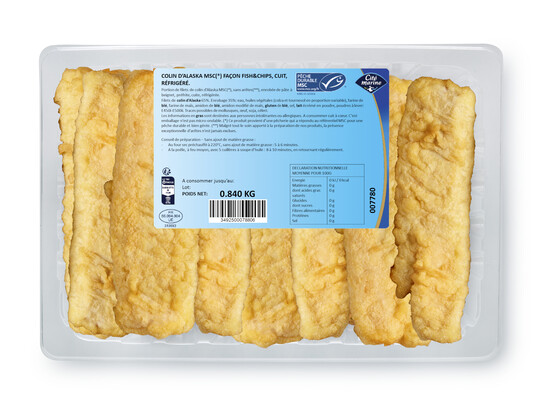 Fish and chips colin d'alaska msc