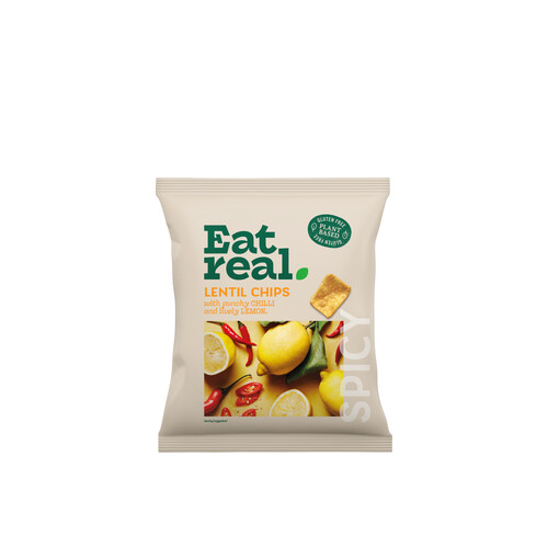 Chips de lentilles piment citron