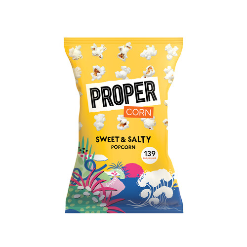 Pop corn caramélisé au sel de mer