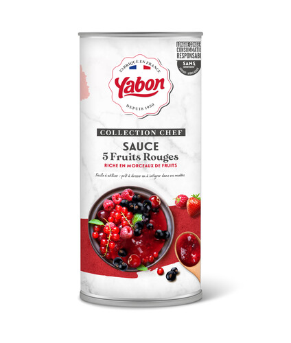 Sauce aux 5 fruits rouges