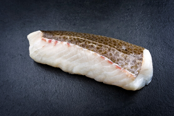 Dos de cabillaud skrei avec peau 