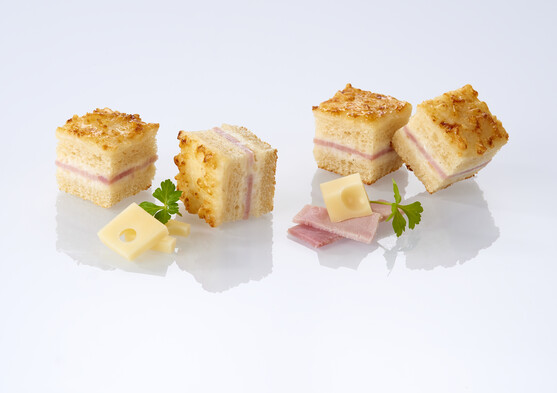Mini croque jambon