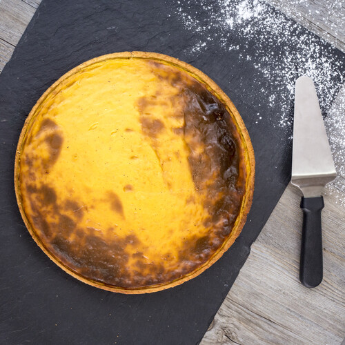 Flan à l'ancienne diamètre 27 cm prêt à cuire 