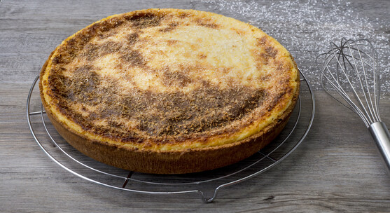 Flan coco diamètre 27 cm prêt à cuire