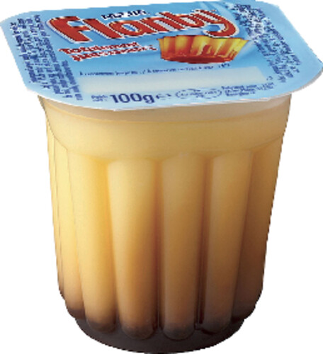 Flanby vanille caramel pot de 100 g lot de 4