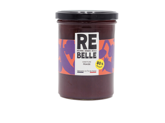 Confiture fraise produit local