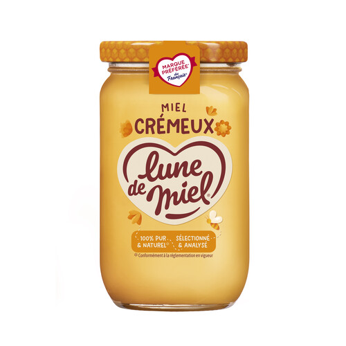 Miel crémeux pot verre 375 g
