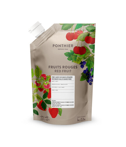 Purée de fruits rouges