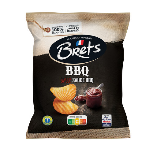 Chips saveur sauce barbecue agri éthique