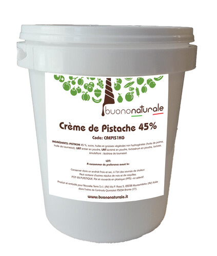 Crème de pistache  