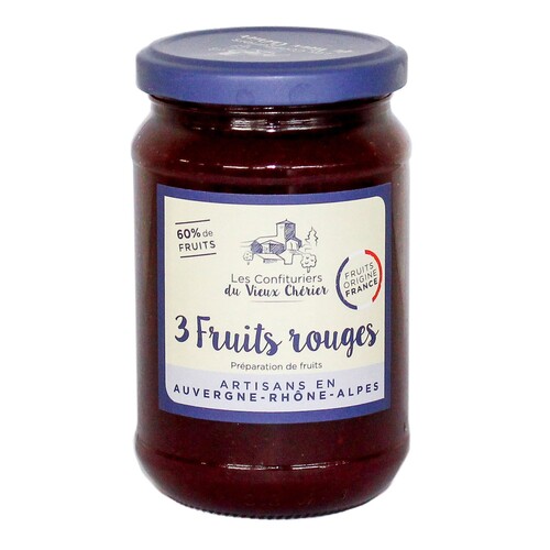 Préparation fruits rouges 60%  