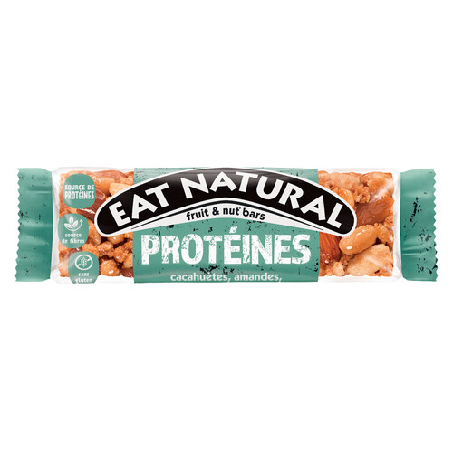 Barre de céréales protéines cacahuètes amandes T1