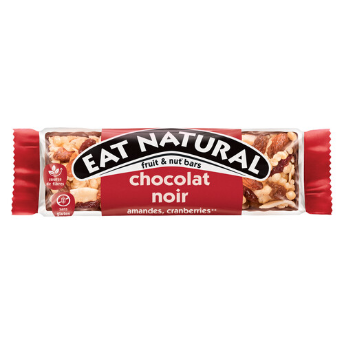 Barre de céréales chocolat noir cranberries T1