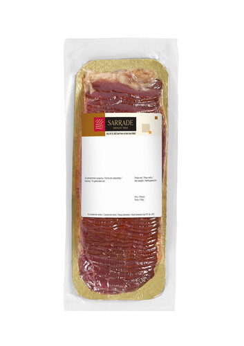 Magret de canard fumé tranché reconstitué