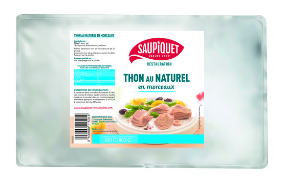Thon listao au naturel