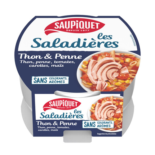 Saladière thon et penne