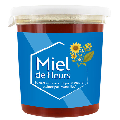 Miel mille fleurs liquide  