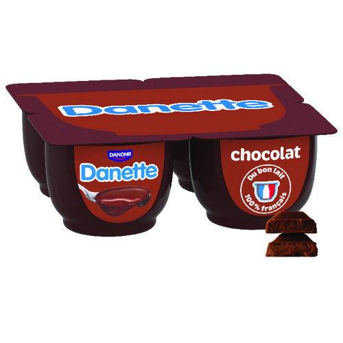 Crème dessert chocolat danette