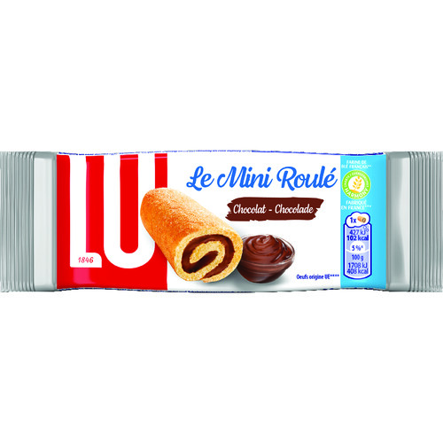 Mini roulé génoise au chocolat