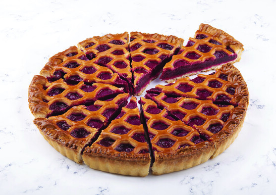 Tarte grillée à la cerise prédécoupée 10 parts