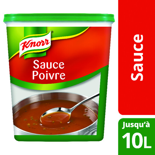Sauce Poivre déshydratée 900g jusqu'à 10L