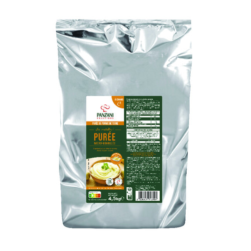 Purée micro granulée Rehydratable à chaud