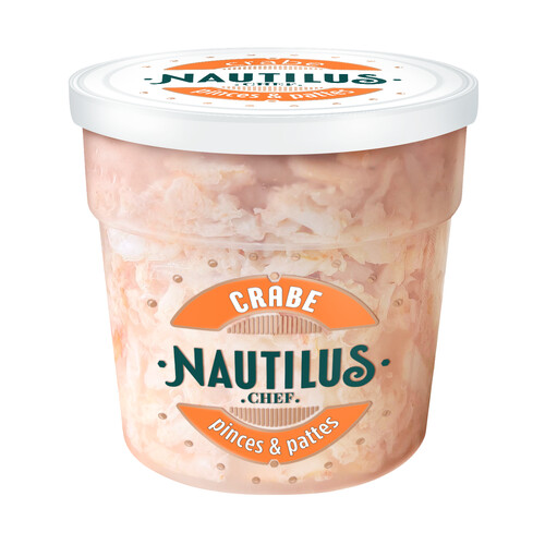 Chair de pinces et pattes de crabe pasteurisÕe