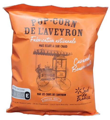 Pop corn caramel beurre salé  