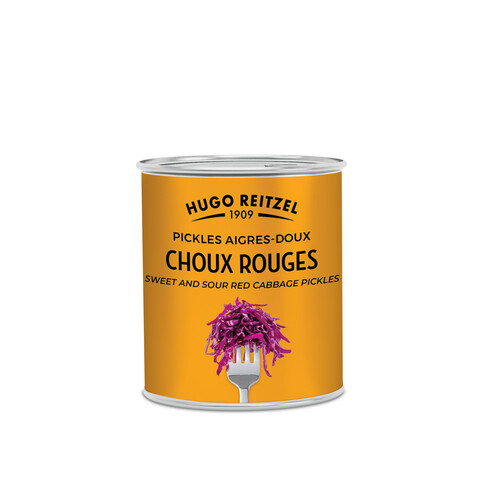 Pickles chou rouge boite 4/4 