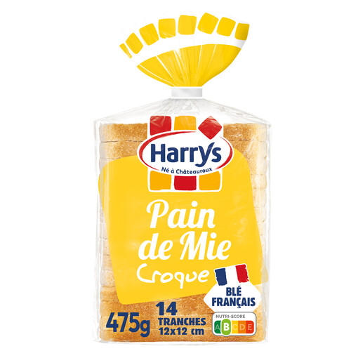 Pain de mie spécial croque 12x12 cm