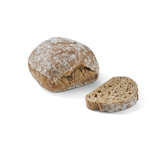 Petit pain brun précuit