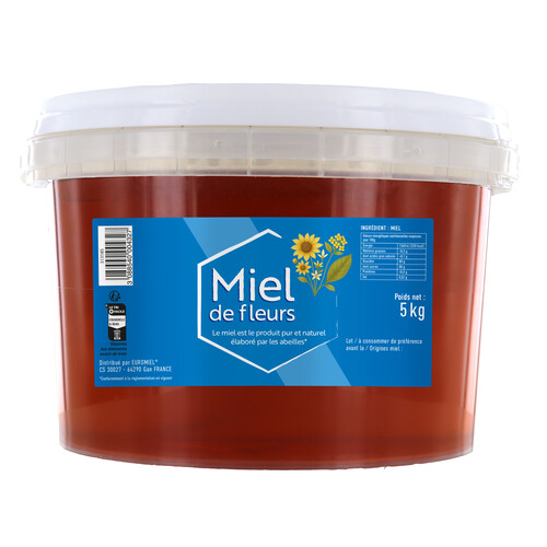 Miel mille fleurs liquide
