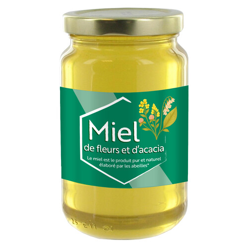 Miel de fleurs et d'acacia