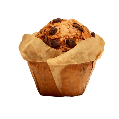 Muffin nature aux pépites de chocolat 