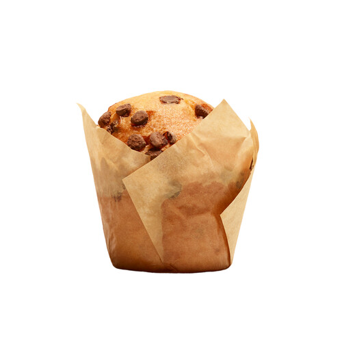 Muffin nature aux pépites de chocolat