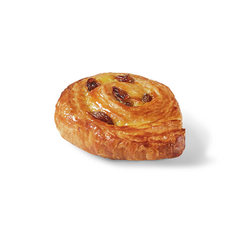 Mini pain au raisin au beurre fin, pret à cuire