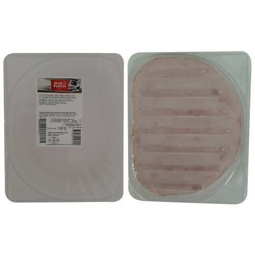 Blanc de dinde cuit pièce de 40 gr 10 tranches