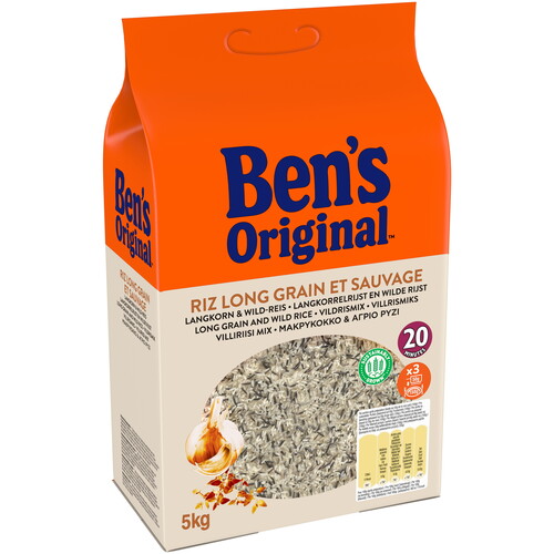 Riz long grain et sauvage