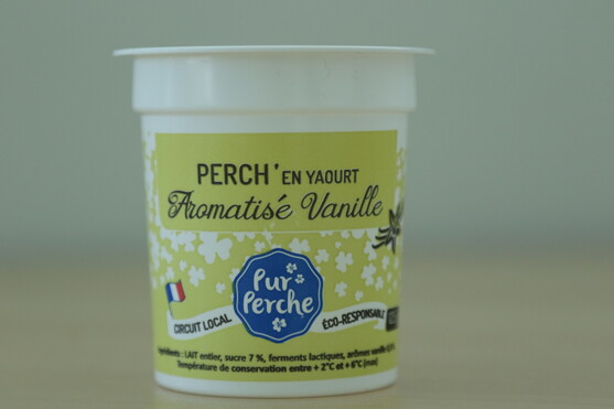 Yaourt aromatisé à la vanille  