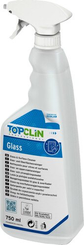 Topclin glass 750 ml  