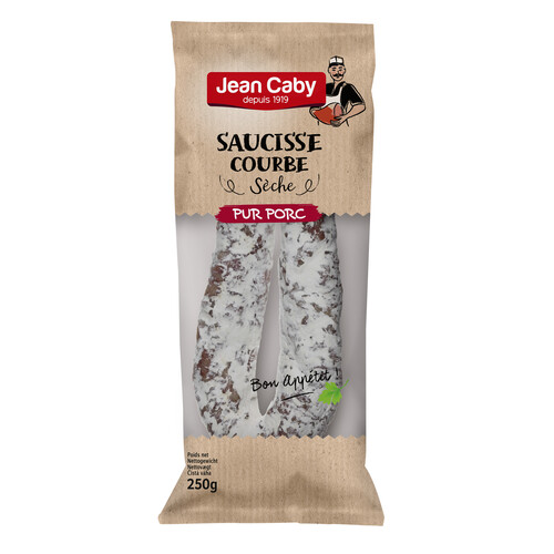 Saucisse sèche courbe