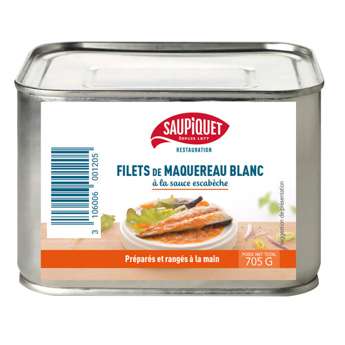 Filet de maquereau blanc sauce escabèche