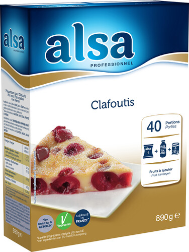 Préparation pour Clafoutis 40 portions