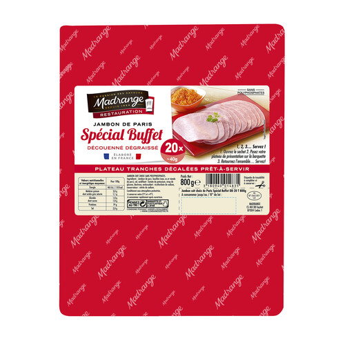 Jambon de Paris dd plateau décalé