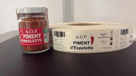 Poudre de piment d'espelette AOP 