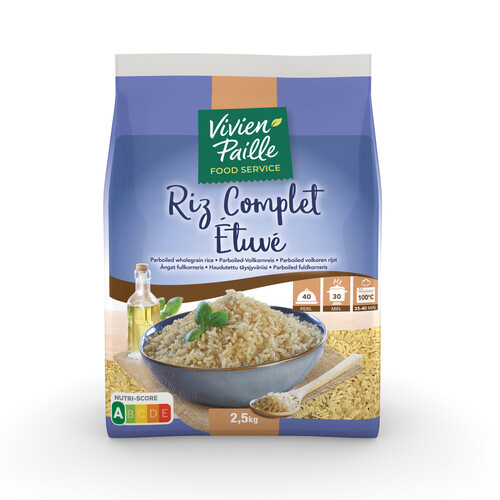 Riz complet étuvé qualité supérieure