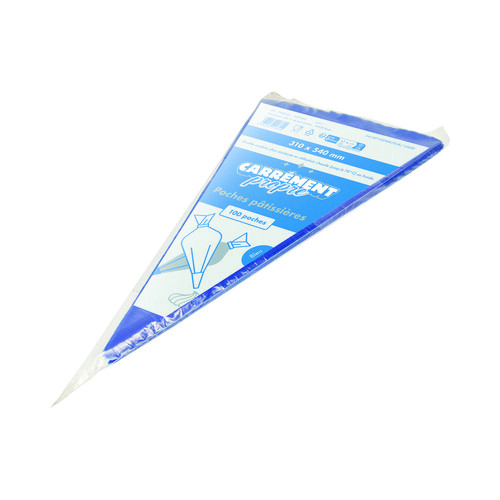Poches pâtissière bleu 310x540mm 