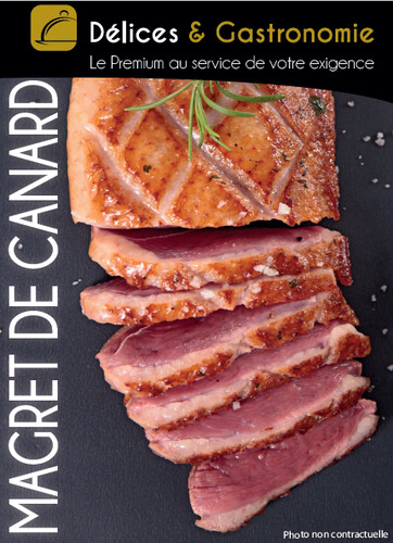 Magret de canard calibre 300/400 g colis de 5 kg