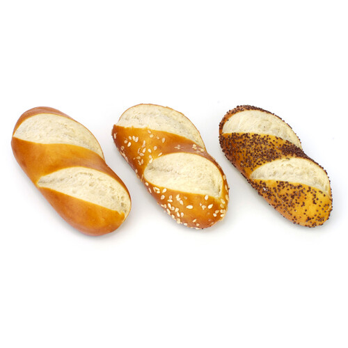 Mini moricette graines sésame pavot, neutre cuit